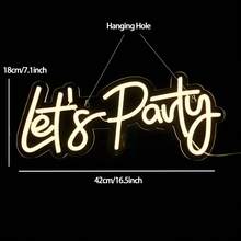 暖白色婚礼霓虹灯，字母形状，家具装饰，适用于墙壁房间装饰，婚礼订婚派对，商店，客厅，甜品店，宿舍，LED 霓虹灯，万圣节圣诞节节日礼物，男孩女孩，USB 供电，可定制霓虹灯