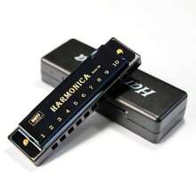 1pc Personalized Harmonica, Can Be Engraved With Name, Signature Or Birthday Wishes. Suitable For Beginners, 10-Hole Blues Harmonica. Professional Performance Model. Can Be Customized As Christmas Gift Or Christmas Decoration. Also Suitable As Birthday Gift For Boyfriend/Girlfriend, Romantic Anniversary Gift, Or Customized Thanksgiving Gift. - Multicolor - View 10