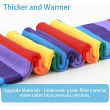 Womens Thigh High Socks Striped High Knee Socks Knee High Socks For Cosplay Long Socks Over The Knee Leg Warmers - 亮粉色黑色 - 查看 7