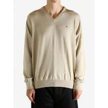 Tommy Hilfiger - Men M Syracuse Vneck Sweater Christmas Gift - 280 SMLN HTHR - 查看 1