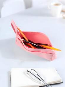 Customized Cute Pencil Case, Storage Bag, Personalized Storage Bag, Cosmetic Bag, Multi-Functional Travel Pouch, Space-Saving, Fashionable And Tidy, Compact And Portable, Casual And Versatile, Holiday Gift, Excellent Choice, Christmas Gift, Suitable For Travel, Home, Stationery, And Cosmetics Storage - Multicolor (Style 3) - View 4