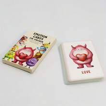 32pcs Emotion Monster Cards With Instructional Text, Cute Cards For Self-Regulation And Mood Improvement - Multicolor - View 6