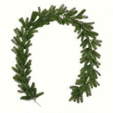 180cm Versatile Christmas Pine Tree Wreath, Realistic Norfolk Pine Garland, Rattan-Based, Perfect For Christmas, All Room Types, Indoor & Outdoor Holiday Decor Christmas Decorations Winter Room Decor