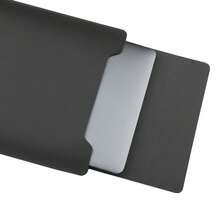 1pc Sleeve Bag For Laptop, 12/13/14/15/16 Inch, Laptop Liner Bag, Bag Accessories Compatible With Macbook Air/ Pro/ - Dark Grey - View 3