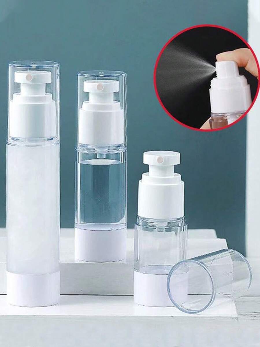 1 szt. Butelka z rozpylaczem do mgiełki, wielokrotnego użytku, odpowiednia do toniku, rozmiar podróżny, przenośny atomizer do mgiełki do twarzy, perfum, kosmetyków - wielokrotnego użytku mini butelka z rozpylaczem do alkoholu, pielęgnacji skóry, olejków eterycznych