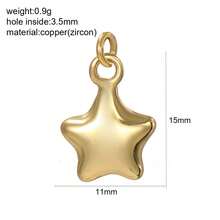 1pc Multi-Color Eye & Butterfly Palm Copper Pendant, & Unique, Handmade DIY Necklace, Bracelet, Keychain Jewelry Pendant, Suitable For Christmas Wear & Gift - Multicolor - View 17