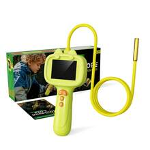 Kids Borescope With Light Educational Science Exploration Toy Kit Inspiring Gifts For Boys Girls Ages 3-12 | Perfect For Camping, Nature Activities, Birthday Christmas Green, Kids Science Kit, Camping Science Tool, Engaging Science Tool, Fun Discovery Tool, Kidfriendly Design, Durable Kids Tool, Discovery Scope, Kids Microscope, Curious, Young Explorers - 綠色 - 查看 7