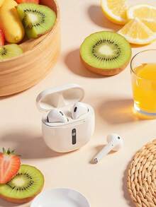 HP Kabellose Ohrhörer, automatische Kopplung, 30 Stunden Spielzeit, IPX4 wasserdicht, kabellose Kopfhörer mit Mikrofon, für iPhone und Android, Gaming-Kopfhörer und -Lautsprecher mit Mikrofon, süßes Urlaubsgeschenk