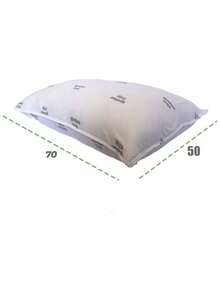 MADE IN TURKEY Visco Pillow – 50x70 Cm – Memory Foam Shredded Filling – Cotton Cover – 1000g – Neck & Back Support Pillow - White - View 7