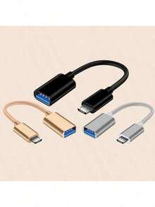 Micro USB OTG Cable V8 Adapter V8 Male To USB Female 10cm - Multicolor - View 5