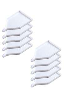 Plastic Diamond Nail Art Trays, Bead Sorting Trays,Rhinestone Tray Organizer,Diamond Painting Accessories And Tools For DIY Crafts Rhinestone Sorting Tray - White - View 9