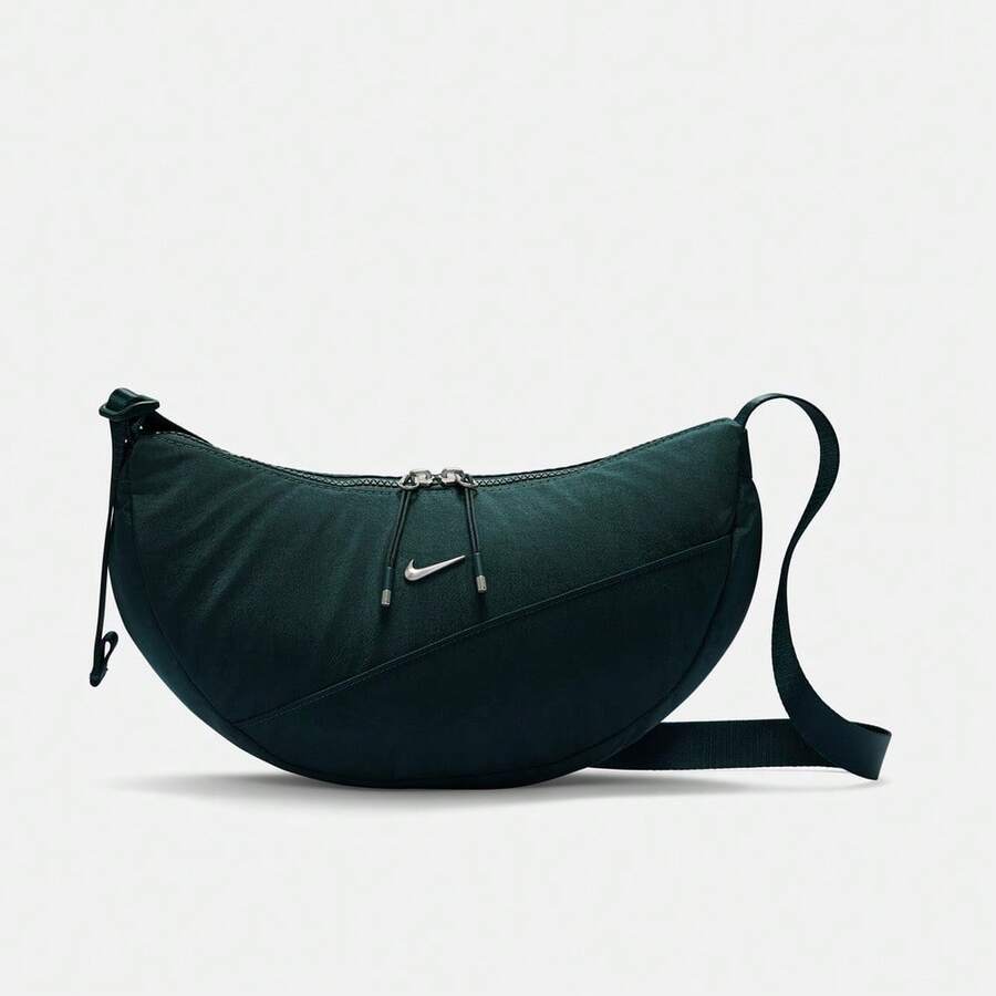 Nike 中性款 NK AURA CRESCENT CROSSBODY 斜挎包 HQ4370-390 - 綠色 - 查看 1