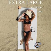 فوطة شاطئ سريعة الجفاف بتصميم كلب الدشهند الممتع - خالية من الرمال، مثالية لعشاق الكلاب، مناسبة للاستخدام في المسبح والحمام والشاطئ والمطبخ والاستحمام، هدية