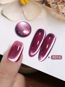 10ml Autumn Winter Nails New Ultra-Bright High Magnetic Powder Retro Ice Transparent Pink Blue Brown Red Glass Bead Cat Eye Gel Nail Polish Moonlight Porcelain White Cat Eye Phototherapy Nail Art Whitening Popular Gel For Nail Salon Home Diy Nail Supplies