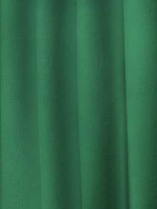 男士加大码休闲柔软舒适多功能运动套装（2件套），简约字母数字印花圆领卫衣和运动裤，秋冬季 - 綠色 - 查看 5
