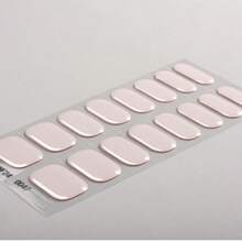 Bộ 16 miếng dán móng tay gel bán khô, màu nude, rất cần thiết cho việc đi lại hàng ngày, thiết kế màu hồng nhạt trang nhã, tự dính, che phủ toàn bộ móng, cần đèn UV, dễ dán và dễ gỡ, phù hợp cho phụ nữ và các bạn gái sử dụng hàng ngày khi đi làm, dự tiệc, hẹn hò và các dịp khác để tự làm móng. Dụng cụ làm móng - Màu be - Xem 3