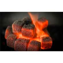 Context Hookah Carbón Cubos de carbón de Shisha de Coco Natural Briquetas de cubeta Quemador de Incienso 96 Unidades y 1 kg 2.20 Libras Calidad Premium 25 mm (1 x 1 Pulgada) - como en la foto - Ver 6