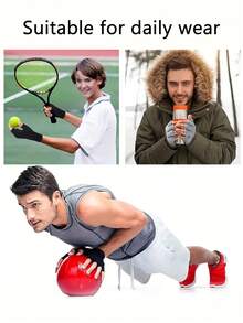 Einfarbige Halbfingerhandschuhe - Geeignet für Jungen und Mädchen, für den Winterschutz, aus gestricktem Stoff gefertigt, mit offenen Fingern, geeignet für das Radfahren, Studentenhandschuhe. - Verschiedenfarbig - Übersicht 3