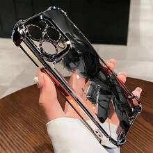 Funda de teléfono para el capitán de la encuesta de anime compatible con iPhone 16, 15, 14, 13, 12, 11 Pro Max, Plus, trasero suave transparente y resistente a los golpes. - Negro - Ver 3