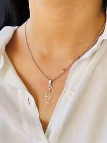 Women Pendant Necklaces - 1 Girl Daughter - View 3
