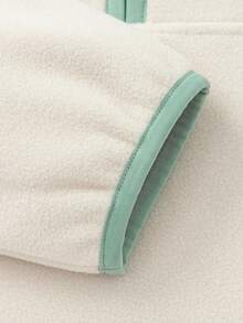Balabala Sudadera de forro polar antiestática BalaOne para niños, Invierno 2025, Parte superior cálida para niños y niñas - caqui claro - Ver 7