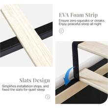 Luxury Velvet Wingback Bed Frame With 61.4" Tall Button Tufted Headboard - Platform, Solid Wood Legs, Modern Glam, Cream - 奶油 - 查看 10