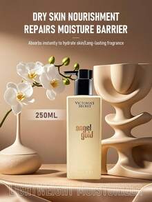 维多利亚的秘密天使金香氛身体乳，250毫升/8.4盎司 | 奢华滋养身体乳，散发感性温暖的香气 | 蕴含琥珀、香草和柔和花香 | 深层滋润并滋养肌肤 | 令肌肤柔软光滑，散发淡淡香气 | 持久留香，一整天萦绕 - Angel Gold Fine Fragrance Lotion 250ml - 查看 5