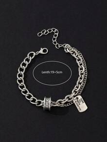 Hip-Hop Bracelets With Niche Design, Unisex, Simple And High-End Accessories