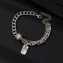 Hip-Hop Bracelets With Niche Design, Unisex, Simple And High-End Accessories