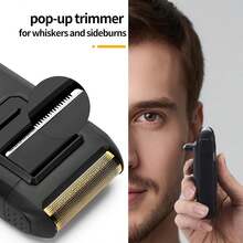 LQT LQT 1/2/3pcs,Professional Men's Hair Trimmer And Razor Set, USB Charging&LCD Display Hair Clipper , Professional Cordless Hair Trimmer And Beard Trimmer, The Best Choice For Barber Or Families,Father's Day Gift, Men's Gifs