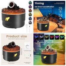 Cannon Blast, humidificador aromtico, difusor silencioso de torreta, humidificador de - Color: - Ver 1