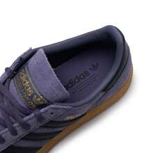 Adidas Originals HANDBALL SPEZIAL Low-Top Sneakers, Unisex Casual Retro Classic Running Travel Commute Lifestyle Sports Shoes JR3847 - Soft Violet/Black/Gold - View 6