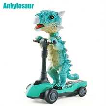 Conjunto de 4 peças de brinquedo de skate de dinossauro - Carrinho de fricção, mini skate de dedo, adequado para crianças a partir de 3 anos, ótimo presente para aniversários, Halloween, Natal e Dia de Ação de Graças. - Multicolorido - Ver 18