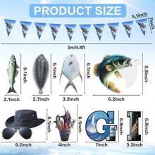 5 Gone Fishing Pancartas de Cumpleaos de Pescar para de de Pescado Colgante de Cuerda Decoraciones de Papel de Cumpleaos para Pescador Verano Jubilacin Estilo Variado - Estilo surtido - Ver 3