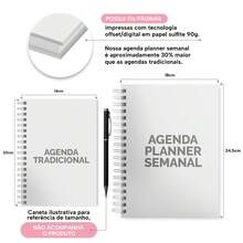 iscool 2026 Agenda Weekly Planner Hardcover Solid Colors - 查看 1