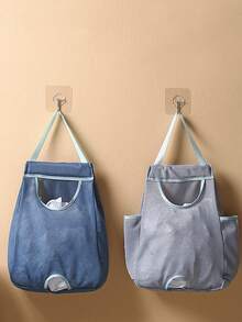 1 Stück Müllbeutel Aufbewahrungstasche, Plastiktüten Wandhängetasche, Mesh Aufbewahrungstasche, Plastiktüten Regal Spender, Küchenutensilien. Wandmontierbare abnehmbare Sortierungstasche. - Verschiedenfarbig - Übersicht 2