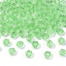 200顆/袋 4mm 小水晶扁珠，水晶玻璃珠，混色珠子，用於珠寶製作、DIY配件、項鍊、手鍊、手工藝品 - 4mm(200pcs) - 查看 13