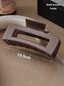 Soft Silicone Hair Claw, High-End Anti-Drop Unbreakable Hair Clip, Square Hair Soft Claw Clips For Women, Flexible Claw Clip For Thick Hair, Lightweight Large Cozy Clip Special Soft Hairpins, Suitable For Various Occasions, 2025 New Design Hair Accessories Women Claw Clip Fall Fashion Hair Claw Autumn Hair Clutch Elegant Clips For Hair Winter For Vacation Outfits Woman