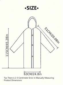 1/2 件男式女式纯色防水长袖连帽雨衣，防风、防水、快干，非常适合骑行和户外探险，可折叠、便携，适合户外徒步旅行钓鱼登山，适合骑行和户外探险 - 可折叠、便携、加厚设计 - 休闲风格旅行配件