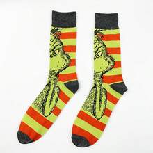 Christmas Creative Socks, Cartoon In-Stock Knitted Socks, Unisex Couple Socks