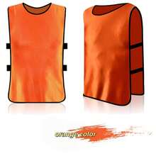 4pcs Football Bibs, Scrimmage Training Vests, Basketball/Football Team Sports Jerseys For Youth & Adults