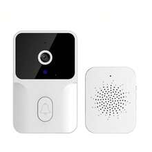 1080P 高清无线视频门铃带摄像头 - Ring Camera 户外无线、夜视、双向通话、防风雨、可充电电池容量 400mAh、实时手机警报