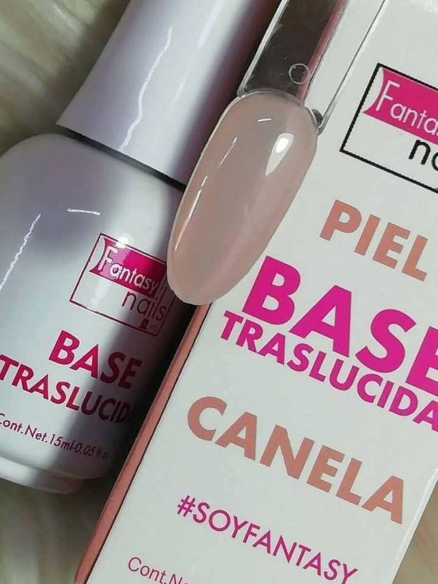 #02 PielCanela- Gel Base Traslucida para uñas Fantasy Nails - PielCanela - Ver 1