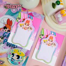 THE POWERPUFF GIRLS 1 Set Sticky Notes & Sticker Set – Fun, Colorful Notepads Featuring Bubbles, Blossom & Buttercup, Perfect For School, Office, Journals, DIY Projects, Gifts For Teens & Fans Of The Show - Multicolor - View 8