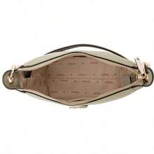 Guess Damen Meridian Reißverschluss Schultertasche Handtasche/BG877817 Hellgelb