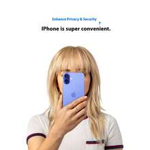 Apple A+级二手苹果iPhone 16，原装正品，近乎全新（99%新）；手机和保护壳均包含在内。 - 黑色 - 查看 8