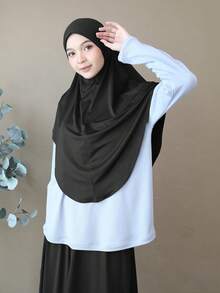 New Breathable Modest Instant Hijabs, Convenient Sports Hijab For Women, Spring/Summer - Multicolor - View 2