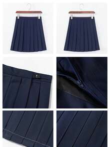 KLFYY JK Uniform Full Set Basic Spring Coast Gold Second Long Sleeve Japanese Soft Female Student College Style Sailor Suit - Bộ đồ dài tay (có nơ) - Xem 5