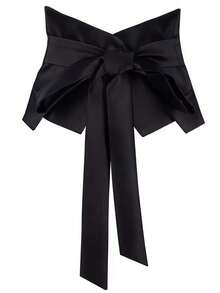 1pc Waist Cincher Belt To Pair With Dresses, Retro Accessory For Slimming High Waist Effect - Multicolor - View 9