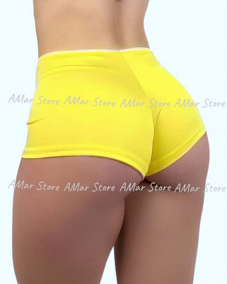 Microfiber Premium Comfort Boxer Shorts - Màu vàng - Xem 1